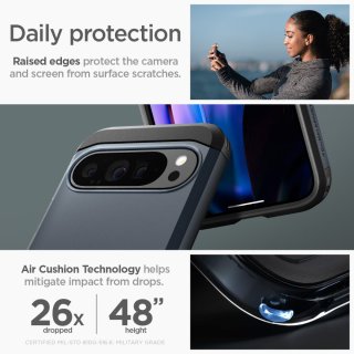 SPIGEN Tough Armor Google Pixel 9 PRO XL Metal Slate