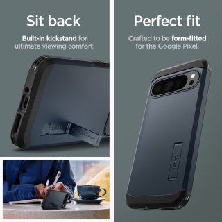 SPIGEN Tough Armor Google Pixel 9 PRO XL Metal Slate