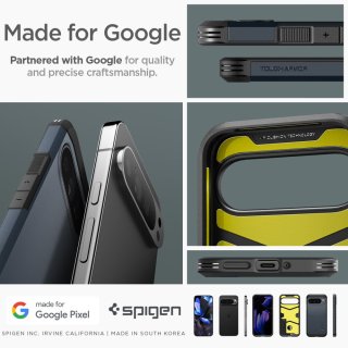 SPIGEN Tough Armor Google Pixel 9 PRO XL Metal Slate