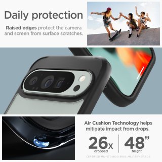 SPIGEN ULTRA Hybrid Google Pixel 9 PRO XL Matte Black