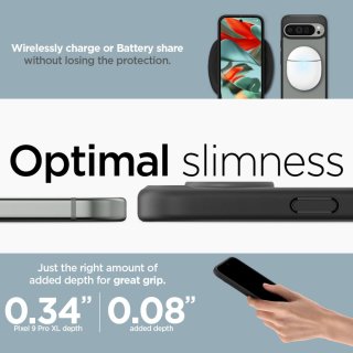 SPIGEN ULTRA Hybrid Google Pixel 9 PRO XL Matte Black