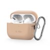 Tech-Protect Silicone Hook Apple Airpods PRO 1 / 2 Caffe Latte