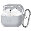 Tech-Protect Silicone Hook Samsung Galaxy Buds 3 / 3 PRO Crayon Grey