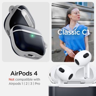 SPIGEN Classic C1 Apple Airpods 4 Graphite