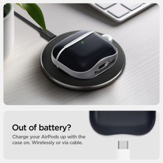 SPIGEN Classic C1 Apple Airpods 4 Graphite