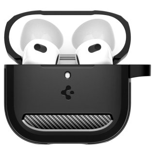 SPIGEN Rugged Armor Apple Airpods 4 Matte Black