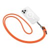 Tech-Protect C1s Rope Crossbody Strap Neon Orange/Black