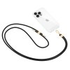 Tech-Protect C2s Rope Crossbody Strap Black/Gold