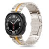 Tech-Protect Stainless Line Samsung Galaxy Watch ULTRA 2024 / 2025 (47 MM) Titanium/Orange