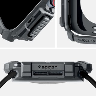 SPIGEN Rugged Armor Apple Watch 10 (46 MM) Dark Grey