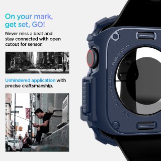 SPIGEN Rugged Armor Apple Watch 10 (46 MM) Navy Blue