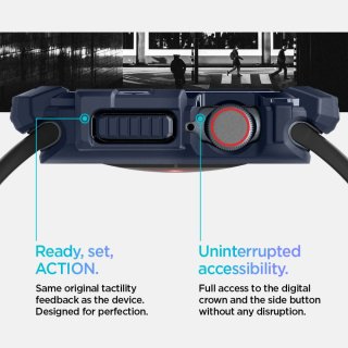 SPIGEN Rugged Armor Apple Watch 10 (46 MM) Navy Blue