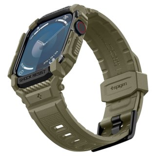 SPIGEN Rugged Armor ”PRO” Apple Watch 10 (46 MM) Vintage Khaki