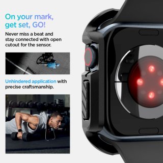SPIGEN Tough Armor Apple Watch 10 (46 MM) Black