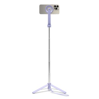 SPIGEN S571w Magsafe BLUETOOTH Selfie Stick Tripod Lavender