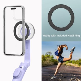 SPIGEN S571w Magsafe BLUETOOTH Selfie Stick Tripod Lavender
