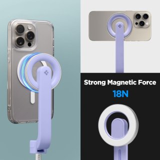 SPIGEN S571w Magsafe BLUETOOTH Selfie Stick Tripod Lavender