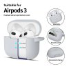 Tech-Protect Silicone Hook Apple Airpods 3 Crayon Grey