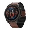 Tech-Protect Silicone Pu Garmin Fenix 5 / 6 / 6 PRO / 7 / 8 (47 MM) / E Brown