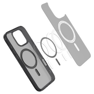 SPIGEN ULTRA Hybrid ”T” Mag Magsafe Iphone 16 PRO Frost Black