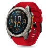 Tech-Protect Silicone Line Garmin Fenix 5X / 5X PLUS / 6X / 6X PRO / 7X / 8 (51 MM) Red