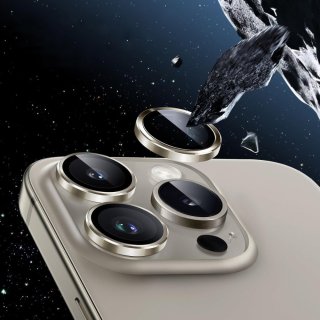 Osłona Aparatu HOFI Camring PRO+ Iphone 16 PRO / 16 PRO MAX Desert Titanium