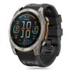 Tech-Protect Silicone Garmin Fenix 5S / 5S PLUS / 6S / 6S PRO / 7S / 8 (43 MM) Black
