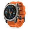 Tech-Protect Silicone Garmin Fenix 5S / 5S PLUS / 6S / 6S PRO / 7S / 8 (43 MM) Orange