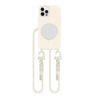 Tech-Protect Magnecklace Magsafe Iphone 12 / 12 PRO Cosmic Latte