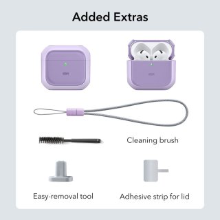 Esr Orbit Halolock Magsafe Apple Airpods 4 Purple