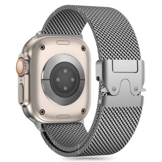 Tech-Protect Milano Apple Watch 6 / 7 / 8 / 9 / 10 / SE / ULTRA 1 / 2 (44 / 45 / 46 / 49 MM) Silver