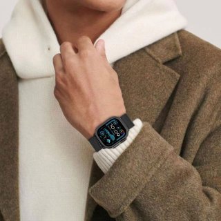 Tech-Protect Milano Apple Watch 6 / 7 / 8 / 9 / 10 / SE / ULTRA 1 / 2 (44 / 45 / 46 / 49 MM) Silver