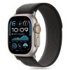 Tech-Protect Nylon Stripe Apple Watch 6 / 7 / 8 / 9 / 10 / SE / ULTRA 1 / 2 (44 / 45 / 46 / 49 MM) Black/Orange