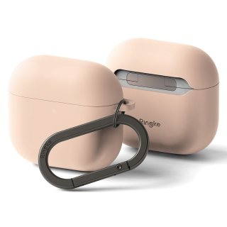 Ringke Silicone Apple Airpods 4 Pink Sand