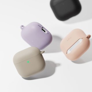 Ringke Silicone Apple Airpods 4 Light Purple