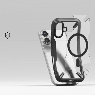 Ringke Fusion X Magnetic Magsafe Iphone 16 Black