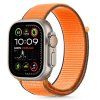 Tech-Protect Nylon Apple Watch 6 / 7 / 8 / 9 / 10 / SE / ULTRA 1 / 2 (44 / 45 / 46 / 49 MM) Kumquat