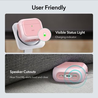 Esr Orbit Halolock Magsafe Apple Airpods 4 Pink