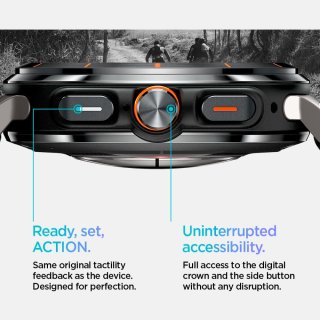 SPIGEN Fit Lite Samsung Galaxy Watch ULTRA 2024 / 2025 (47 MM) Black
