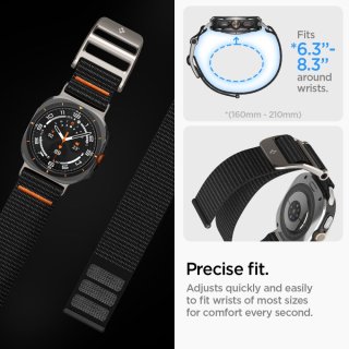 SPIGEN Durapro Flex Samsung Galaxy Watch ULTRA 2024 / 2025 (47 MM) Black