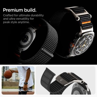 SPIGEN Durapro Flex Samsung Galaxy Watch ULTRA 2024 / 2025 (47 MM) Black