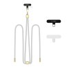 Tech-Protect C2s Rope Crossbody Strap Crayon Grey/Gold