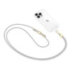 Tech-Protect C2s Rope Crossbody Strap Crayon Grey/Gold