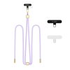 Tech-Protect C2s Rope Crossbody Strap Lavender/Gold