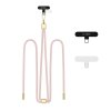 Tech-Protect C2s Rope Crossbody Strap Baby Pink/Gold