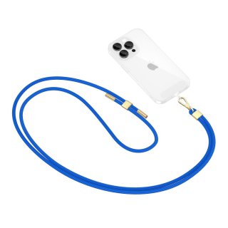 Tech-Protect C2s Rope Crossbody Strap Cobalt Blue/Gold