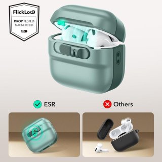 Esr Pulse Halolock Magsafe Apple Airpods 4 Green