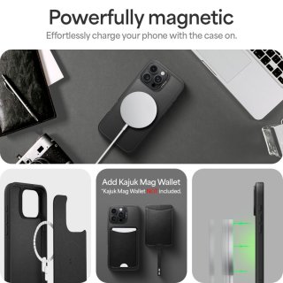 SPIGEN Cyrill Kajuk Mag Magsafe Iphone 16 PRO Black
