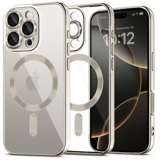 Tech-Protect Magflex Magsafe Iphone 16 PRO MAX Shiny Titanium