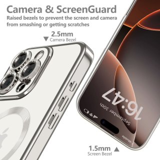 Tech-Protect Magflex Magsafe Iphone 16 PRO MAX Shiny Titanium